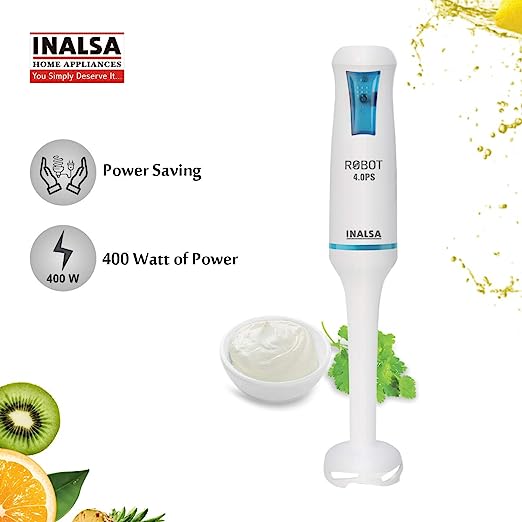 Inalsa Robot 4.0 PS Hand Blender 400W Inalsa Robot 4.0 PS Hand Blender 400W